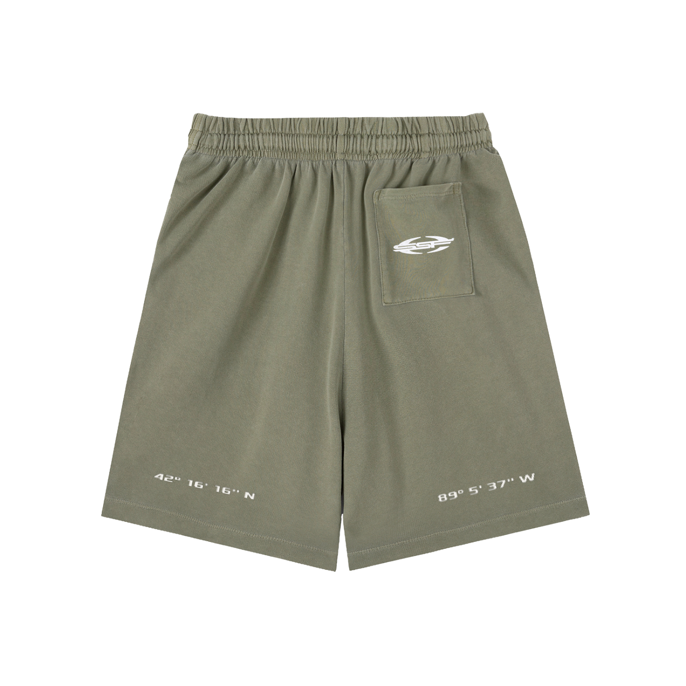 Vintage Wash Cotton Shorts