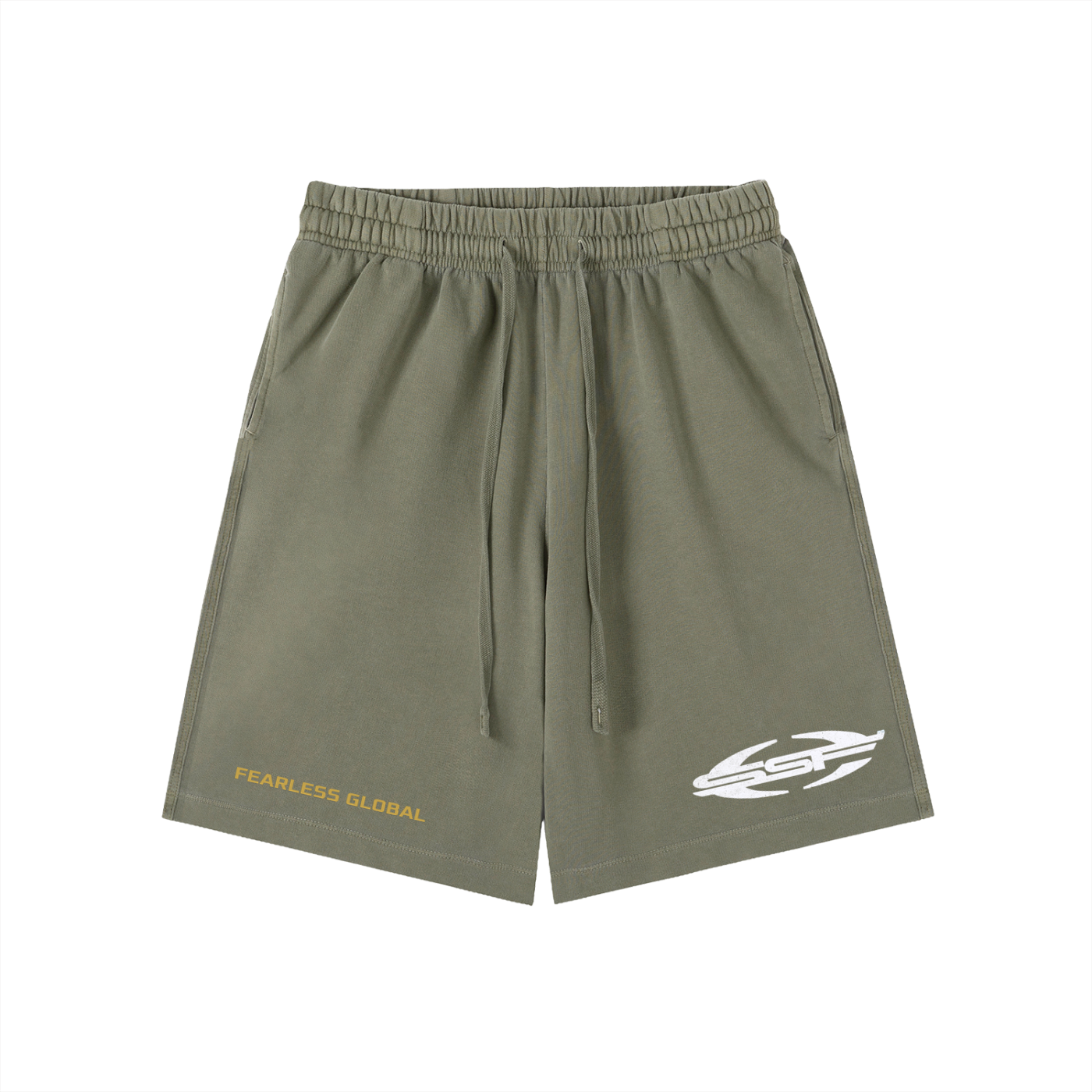 Vintage Wash Cotton Shorts